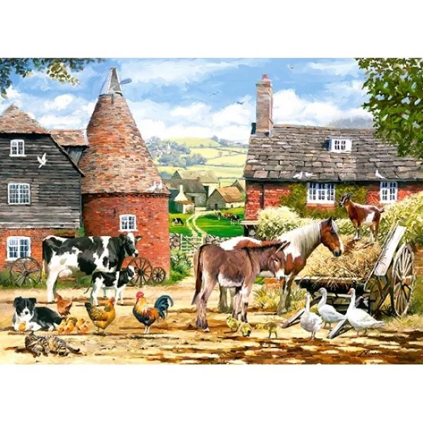 Puzzle Castorland Farmyard, 300 piese foto