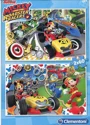 Puzzle Clementoni Disney Mickey and the Roadster Racers, 2 in 1 (60+60 piese) foto