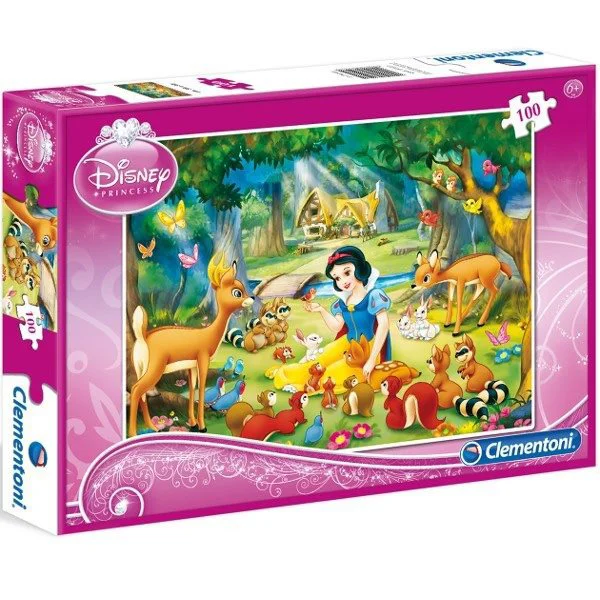 image for Puzzle Clementoni Disney Snow White and the Seven Dwarfs, 100 piese foto