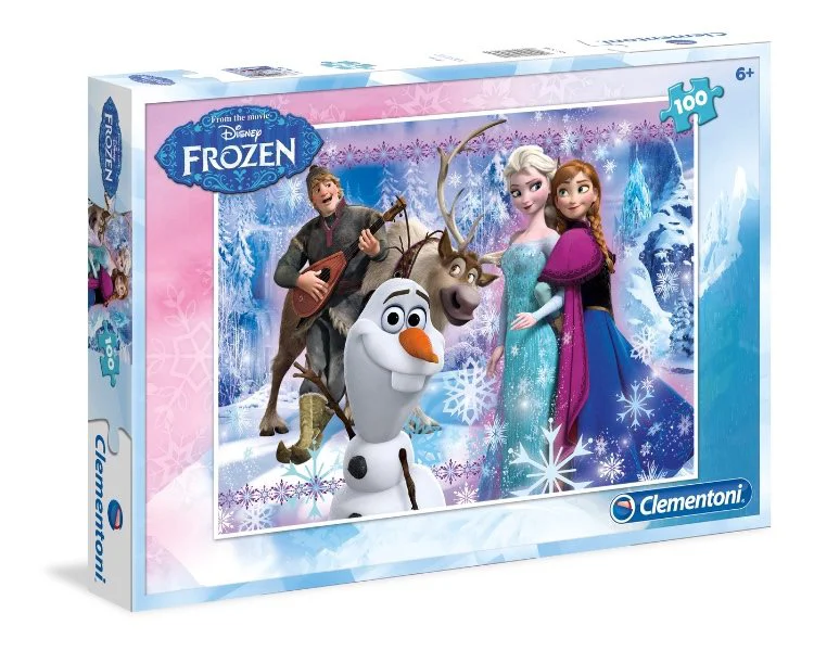image for Puzzle Clementoni Disney Frozen, 100 piese foto