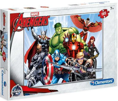 image for Puzzle Clementoni Marvel The Avengers, 180 piese foto