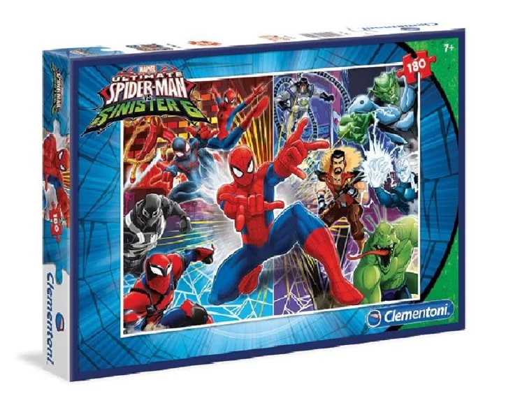 image for Puzzle Clementoni Marvel Spiderman vs. Sinister, 180 piese foto