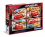 Puzzle Clementoni Disney Cars 3, 4 in 1 (20+20+60+60 piese) foto