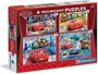 Puzzle Clementoni Disney Cars 3, 4 in 1 (20+60+100+180 piese) foto