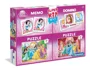 Пазл Clementoni Disney Принцессы Диснея + Мемо + Домино, 4 в 1 (30+30 эл.) foto