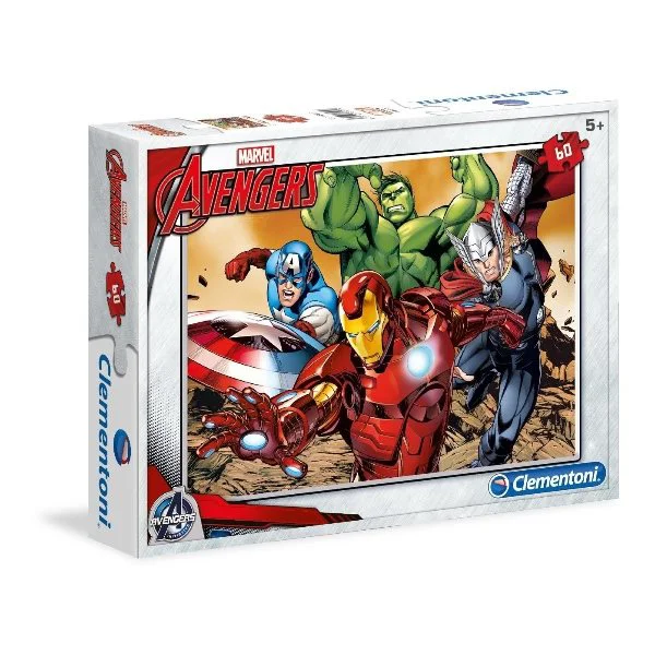 image for Puzzle Clementoni Marvel The Avengers, 60 piese foto
