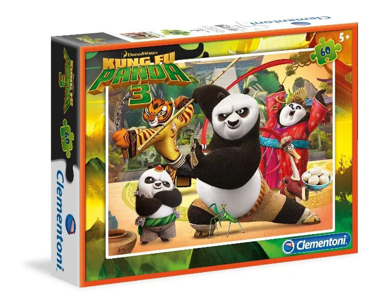 image for Puzzle Clementoni DreamWorks Kung-Fu Panda 3, 60 piese foto