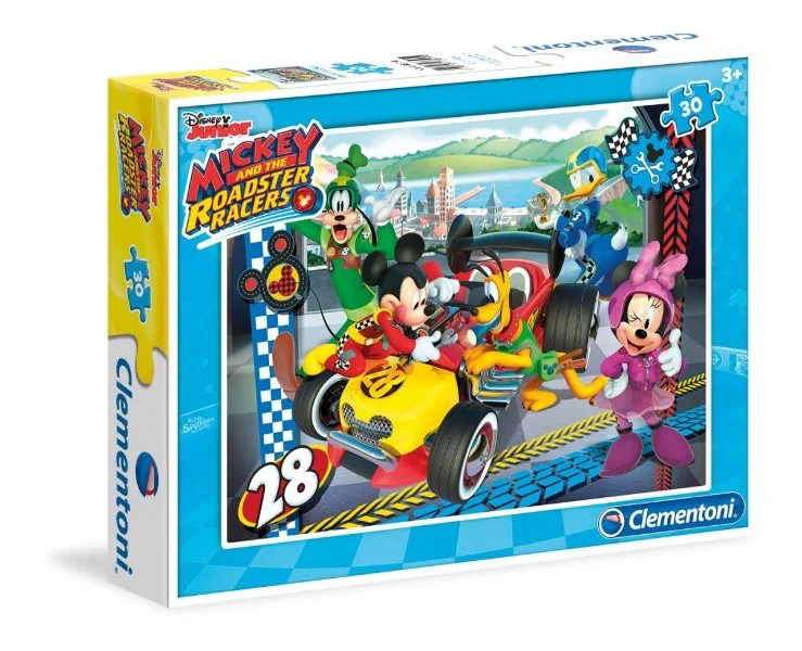 Puzzle Clementoni Disney Mickey and the Roadster Racers, 30 piese foto