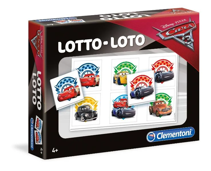 image for Игра Лотто Clementoni Disney Тачки 3 foto