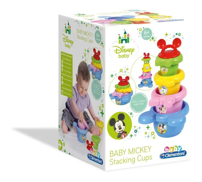Piramida cu forme Clementoni Baby Mickey Mouse