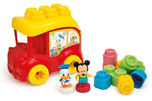 Конструктор мягкий Clementoni Clemmy Baby Автобус Disney