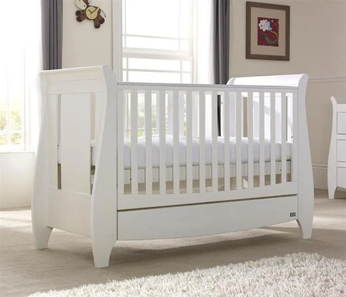 Деревянная кроватка 3 в 1 Tutti Bambini Lucas White