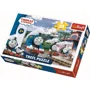 Puzzle Trefl Thomas si prietenii sai, Cursa de pe cai ferate, 30 piese foto