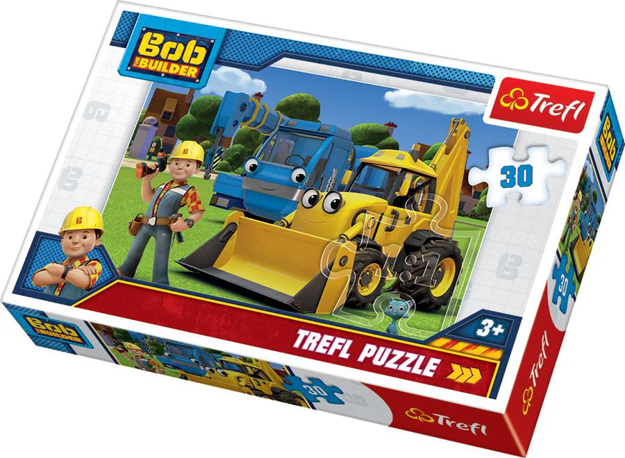 Puzzle Trefl Constructorul Bob, Provocare noua, 30 piese foto