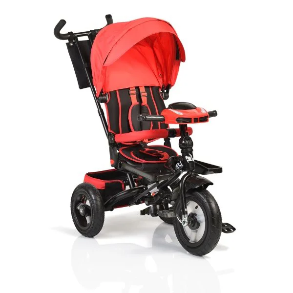 Tricicleta cu scaun rotativ Byox Jockey Red foto