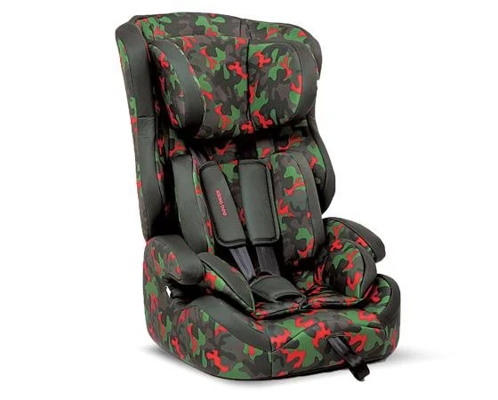 Scaun auto Kikka Boo Camouflage Red Green 9-36 kg foto
