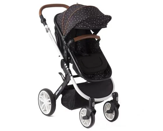 image for Коляска 2 в 1 Kikka Boo Dotty Black foto
