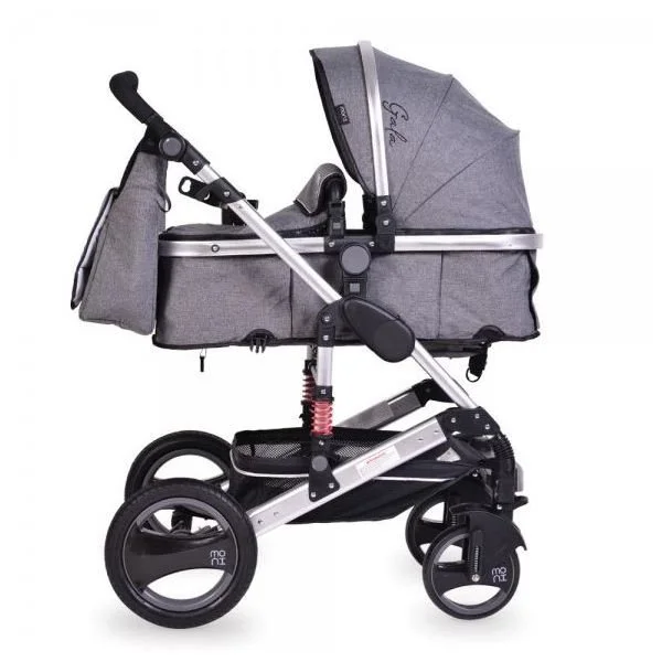 image for Carucior transformabil 2 in 1 Moni Gala Grey foto