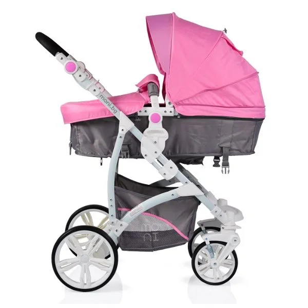 image for Carucior transformabil 2 in 1 Moni Tala Pink foto