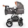 Коляска-трансформер 2 в 1 Cangaroo Luxor Grey foto