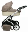 Коляска 2 в 1 Mikrus Plaudi Beige foto