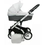 Carucior 2 in 1 Mikrus Plaudi Light Grey foto