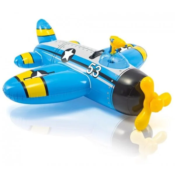 Avion gonflabil Intex Water Gun Plane (3+ ani), 132x130 cm foto