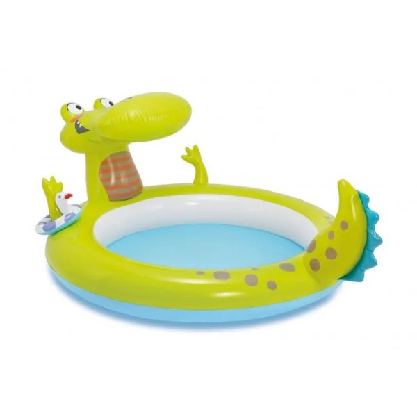 Piscina gonflabila Intex Crocodil cu dus pentru copii (2+ ani)