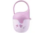 Cutie pentru suzeta BabyOno Elefant Roz foto