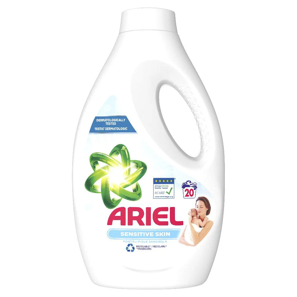 Жидкое моющее средство Ariel Baby, 1,1 л