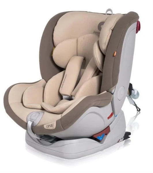 Scaun auto Rotativ cu isofix 4 in 1 Apramo ONE 0-36 kg Everton Beige foto