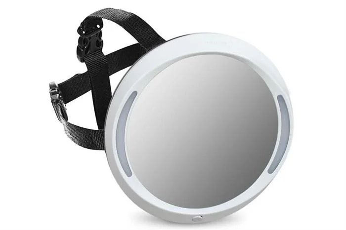 Oglinda auto Apramo Iris Baby LED pentru supravegherea bebelusilor foto