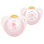 Пустышка NUK Baby Rose из латекса (0-6 мес.) foto
