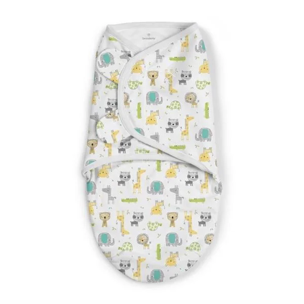 Конверт для пеленания Summer Infant SwaddleMe Safari Excursion (0-3 мес.) foto