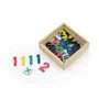 Magneti colorati din lemn Viga Toys Cifre, 37 buc. foto