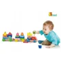 Jucarie din lemn Viga Toys Pull-along Stacking Train foto