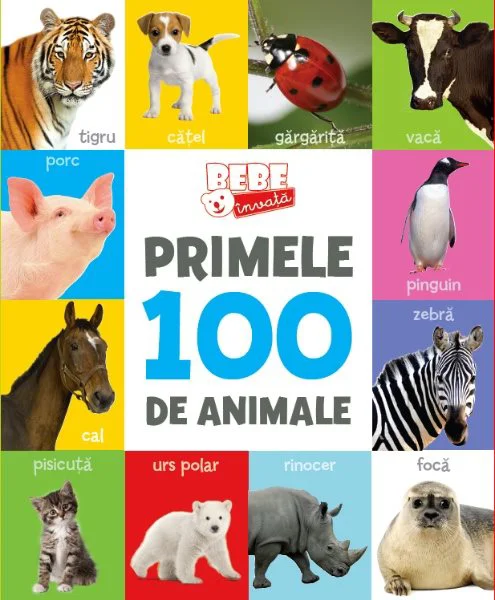 Bebe invata. Primele 100 de animale foto