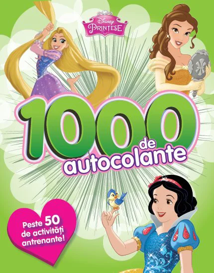 Printese Disney. 1000 de autocolante. Peste 50 de activitati antrenante foto