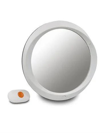 Oglinda auto Apramo Iris Baby Mirror Deluxe cu lumini foto