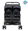 Carucior pentru gemeni Joie Aire Twin Liquorice foto