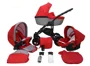 Коляска 3 в 1 Mikrus Avinion Red foto