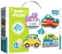 Puzzle Trefl 4 in 1 Baby Classic, Vehicule de transport, 2 piese foto
