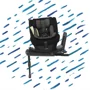 Scaun auto cu isofix Rear Facing Nuna NORR 360 i-Size 0-18.5 kg Caviar