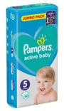 Scutece Pampers Active Baby 5 Junior (11-16 kg), 60 buc. foto
