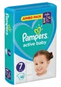 Подгузники Pampers Active Baby 7 Extra Large (15+ кг), 48 шт. foto