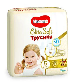 Трусики Huggies Elite Soft 5 (12-17 кг), 19 шт. foto