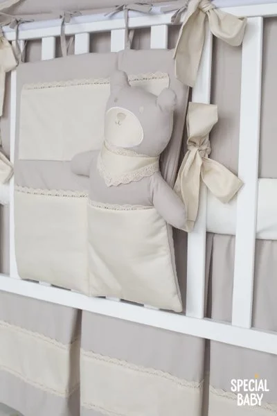 Organizator cu buzunare Specialbaby Anie Gri