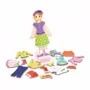 Joc de magneti din lemn Viga Toys Dressing Up - Girl foto