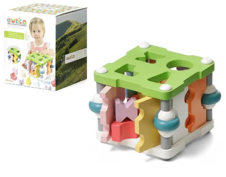 Sortator din lemn educativ Cubika LS-3 foto