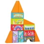 Set de constructie din lemn educativ Cubika LKM-4 Oraselul Fabulos foto